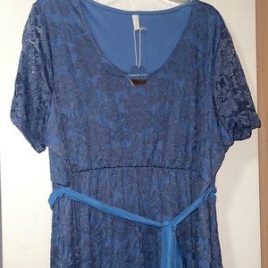 Pink Blush Maternity Dress